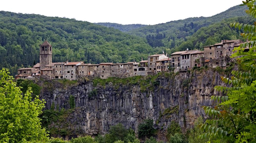 Castellfolit de la Roca, İspanya