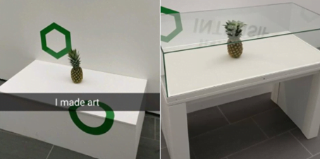 Şaka Olsun Diye Bırakılan Ananas Vitrinde Sergilendi